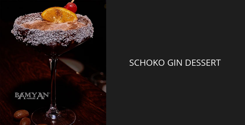 Bamyan Narges München | Schoko Gin Dessert