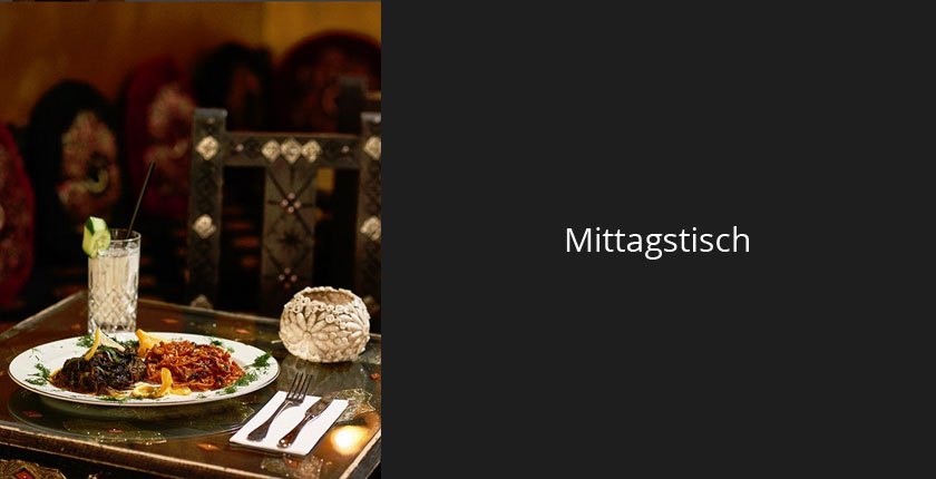 Täglich ein delikater Mittagstisch