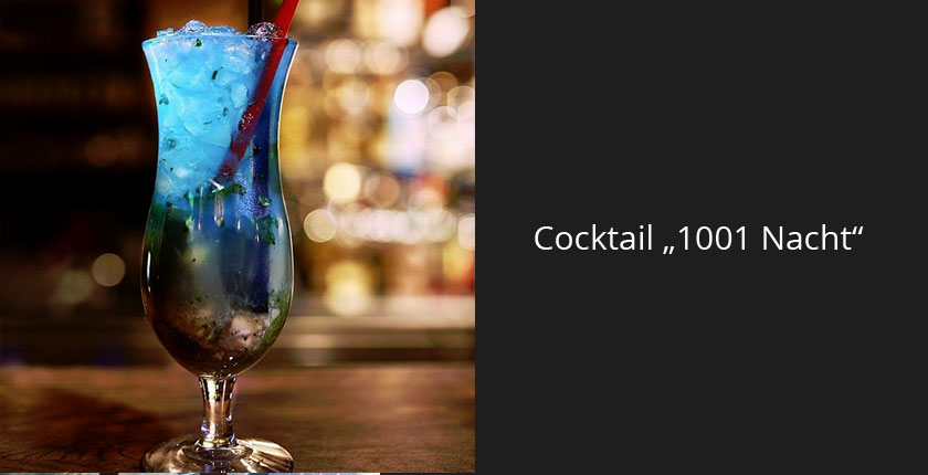 Cocktail „1001 Nacht“ - Bamyan Narges München