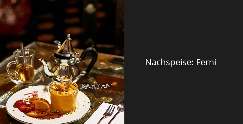 Fernie - Afghanische Nachspeise
