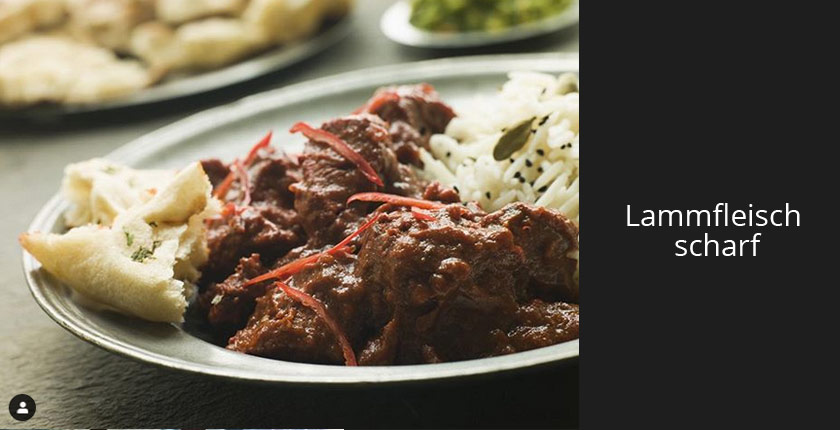 Lammfleisch afghanisch