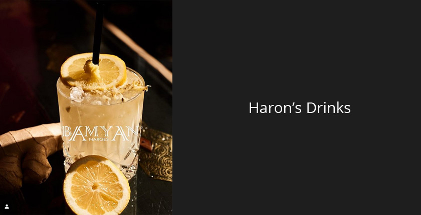 BAMYAN Narges Drinks