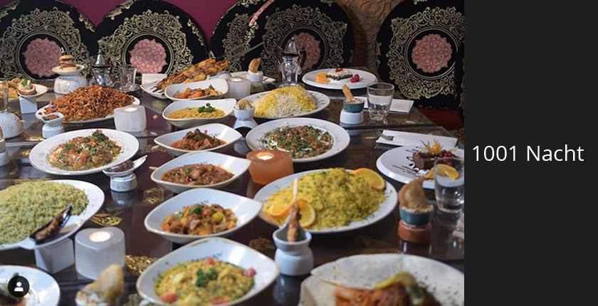 Speisen wie in 1001 Nacht