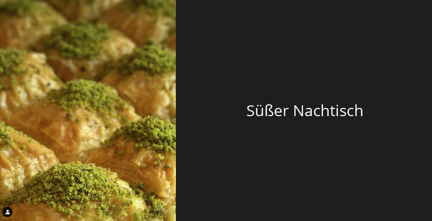 süße Nachspeise | afghanisch