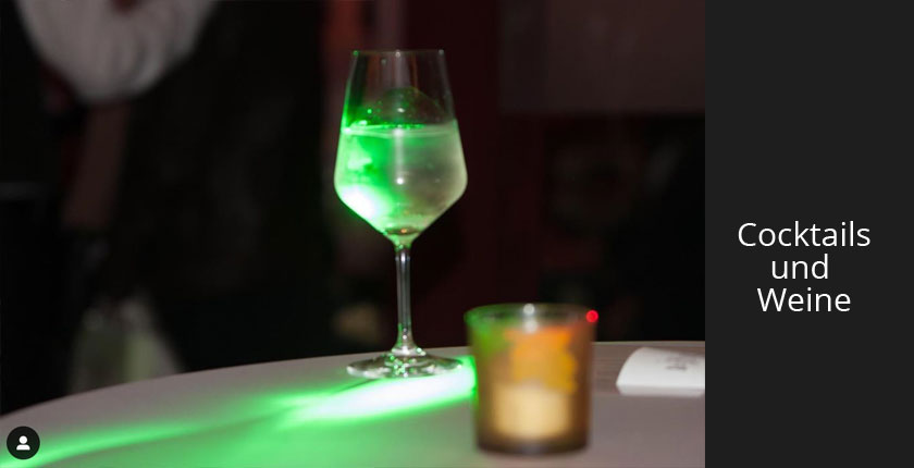 Feiern, Cocktails, gute Weine, München