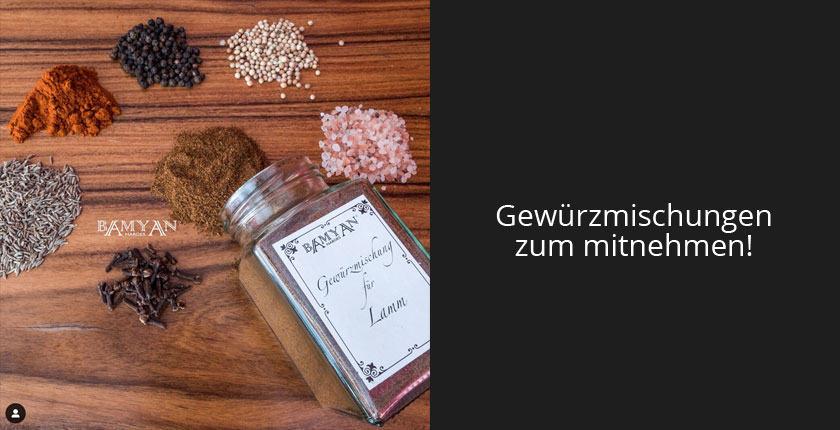 Afghanische Gewürzmischungen in München