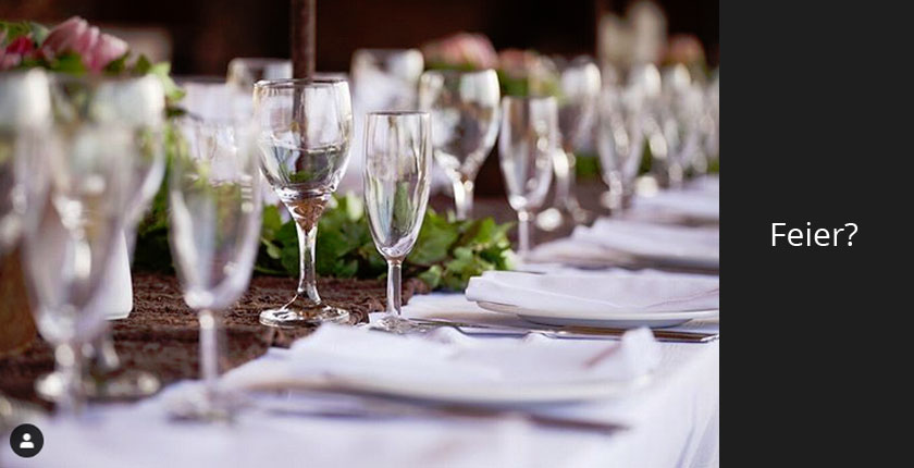 In München Feste feiern?