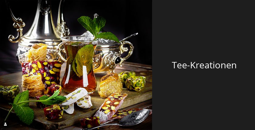 Tee-Kreationen im Bamyan Narges