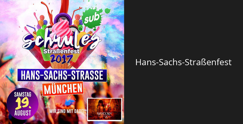 Hans-Sachs-Straßenfest 2017 in München