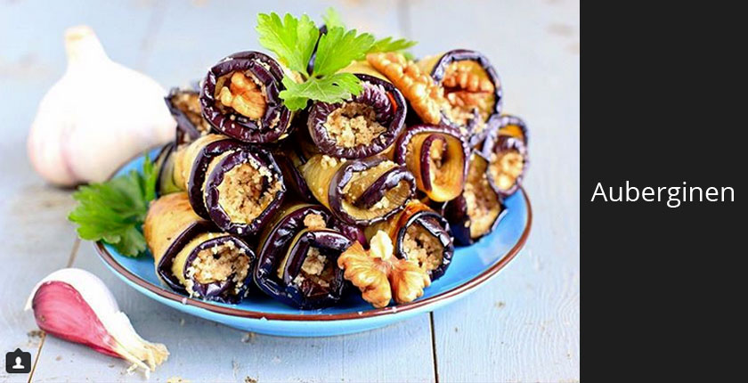Gerollte Auberginen in München