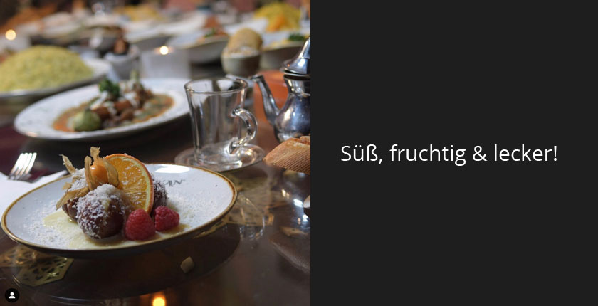 Dessert bei Bamyan Narges