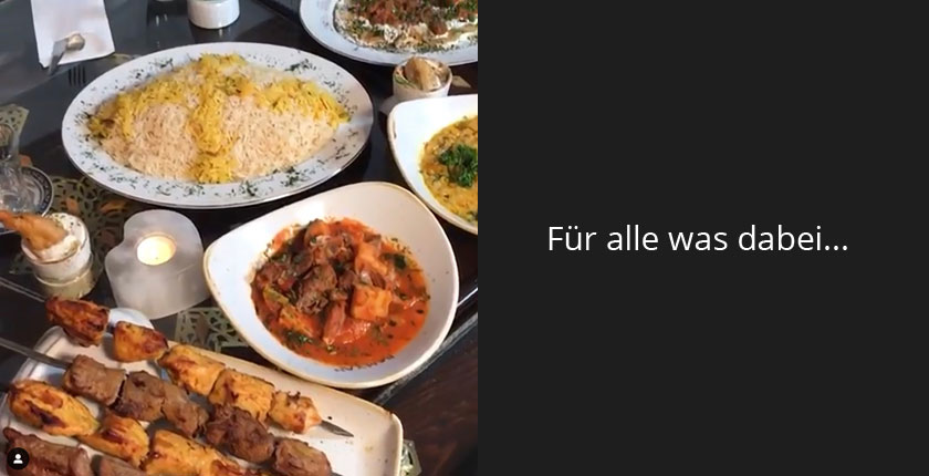 afghanische Speisen, München, Cocktails